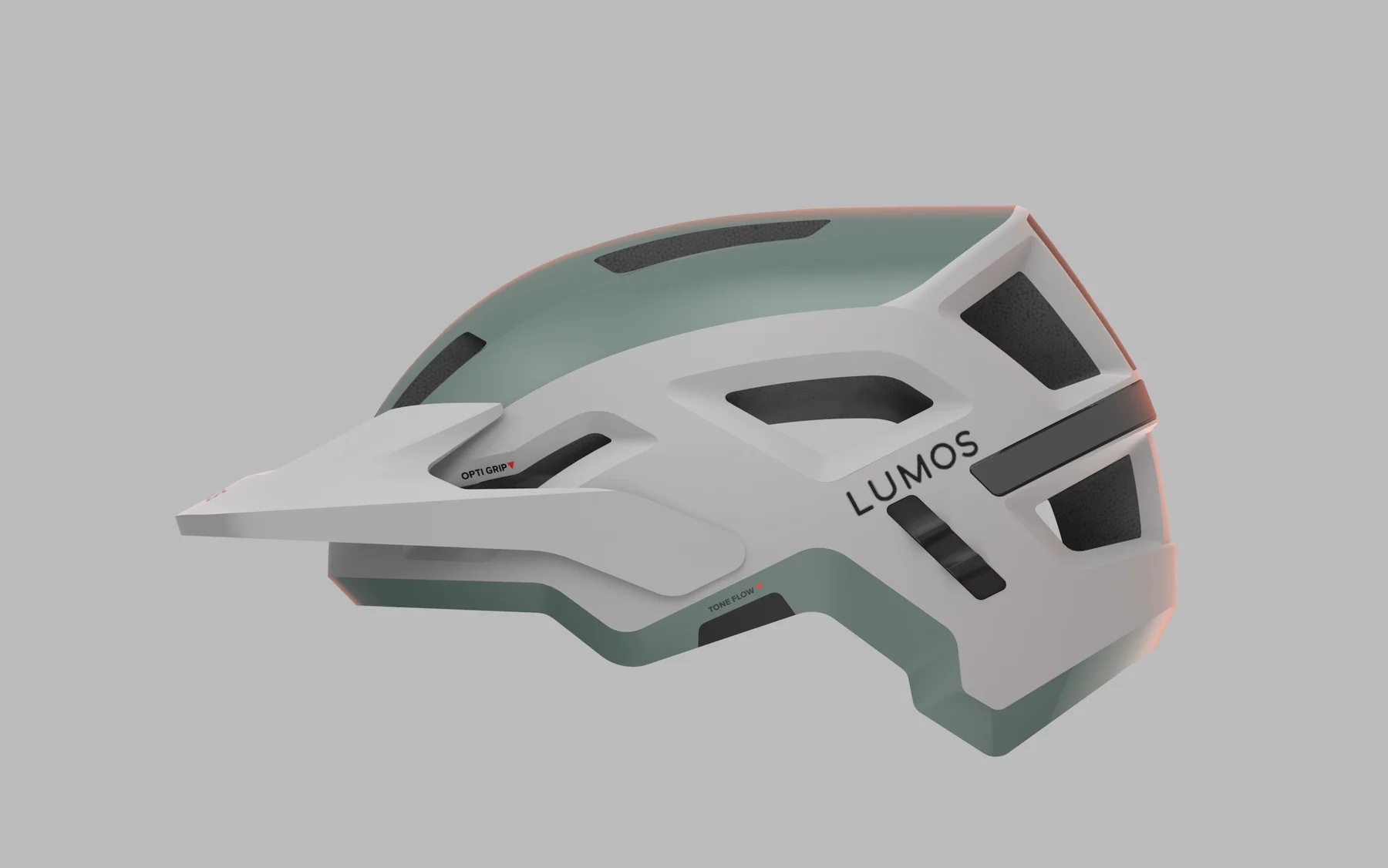 Opti Grip detail on Trailblazer helmet